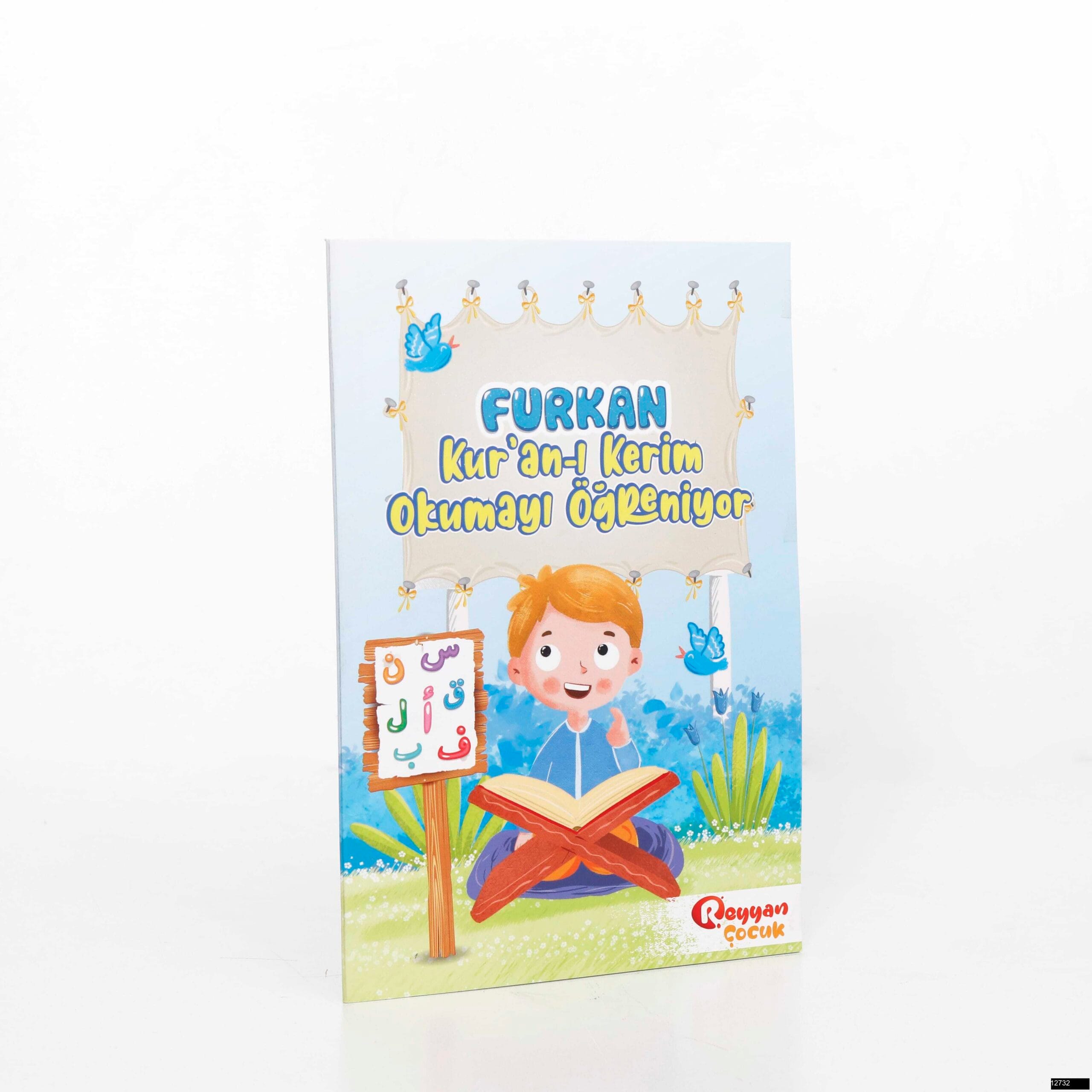 12732-1-1-scaled-1.jpg Reyyan Çocuk - Kuran-Kerim Okumayı Öğreniyorum Elif-Ba (17*24) - Görsel 1