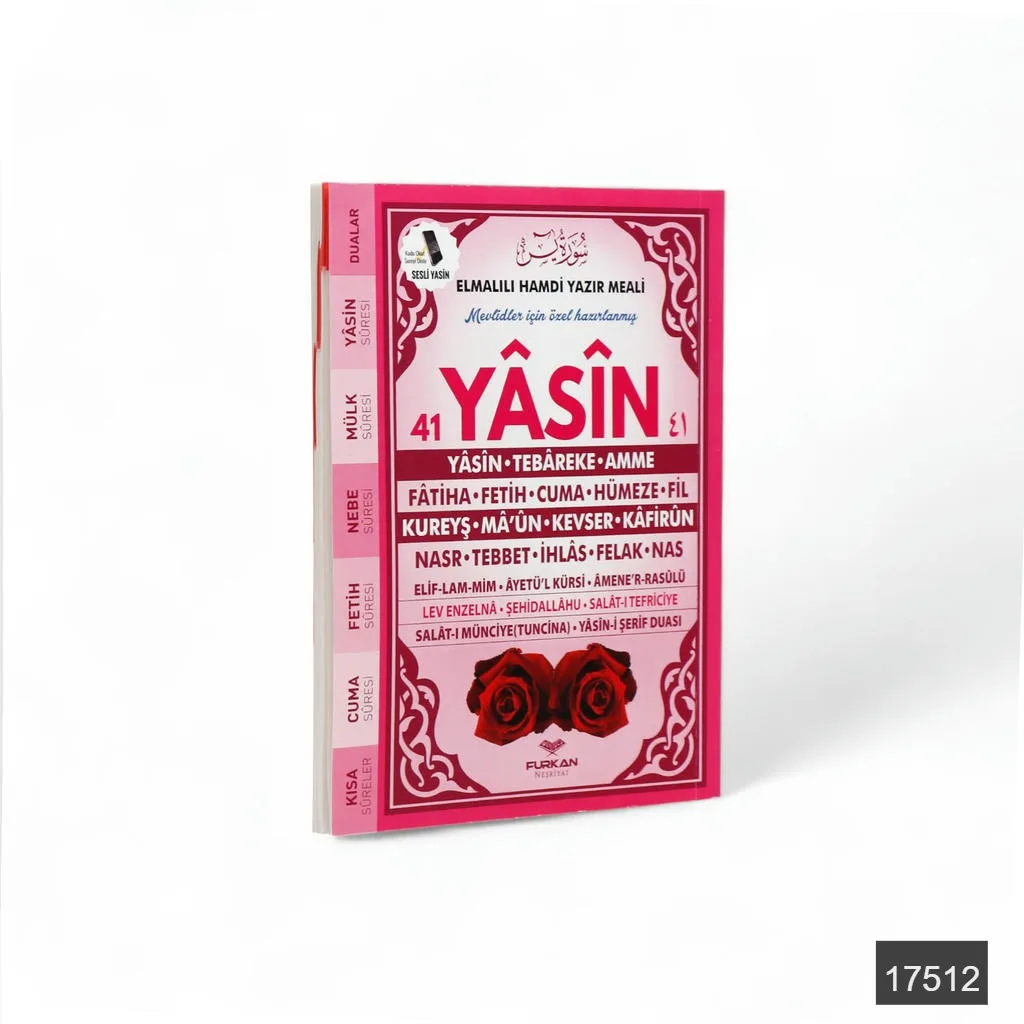 41 Yasin Meali Çanta Boy – Elmalılı Hamdi Yazır Meal Kitabı (80 Sayfa)