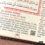 Rahle Boy Bilgisayar Hatlı Arapça Sıvama Kapak Kuran-ı Kerim ve Yüce Meali - Kabe - Görsel 4