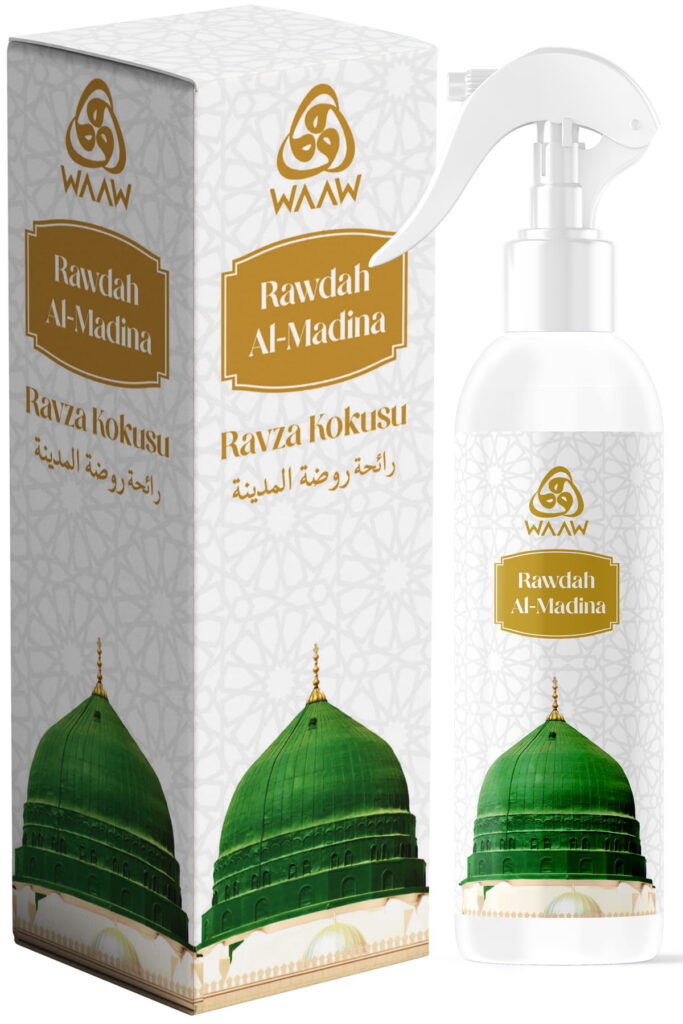 Medine Ravza Kokusu Sprey 400ml Alkolsuz Oda Ve Seccade Kokusu