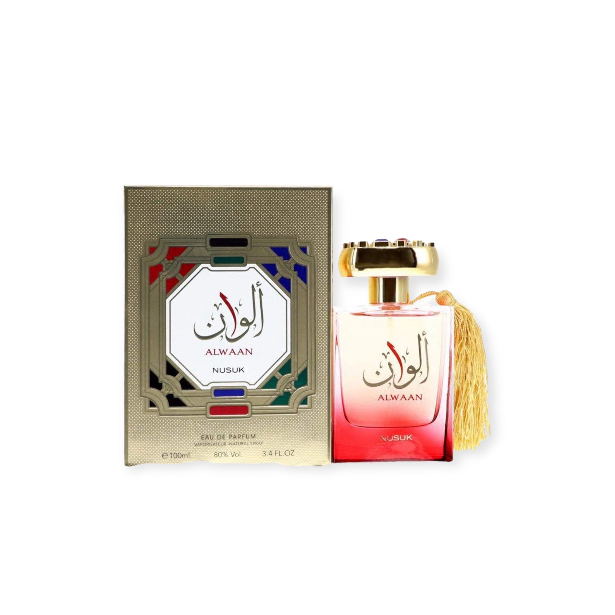 Arabian Perfume - Nusuk Alwaan Eau De Parfum Spray (Unisex) 100ml Arabian Perfume - Nusuk Alwaan Eau De Parfum Spray (Unisex) 100ml