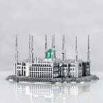 Islamic Ornament - Masjid-E- Nabvi Ornament Silver