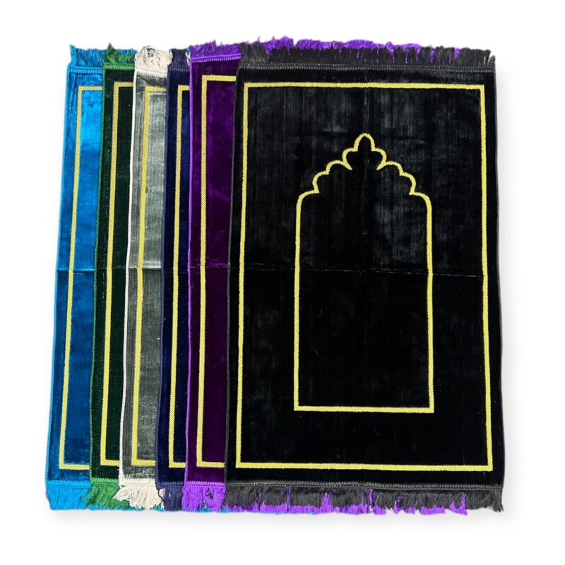 Islamic Prayer Mat - Plain prayer mat sajjadah jaynamaz salah prayer rug Turklish prayer mat