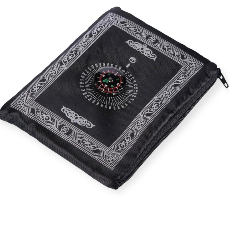 Islamic Prayer Mat - Pocket Prayer Mat With Compass