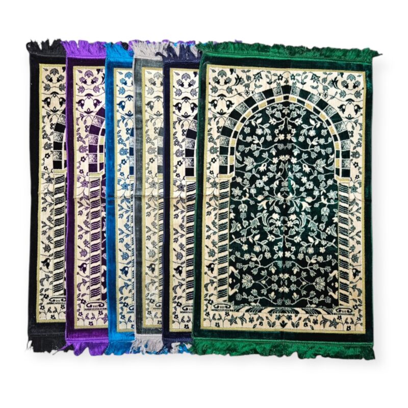 Islamic Prayer Mat - Rawda disign prayer mat sajjadah jaynamaz salah prayer rug Turklish prayer mat