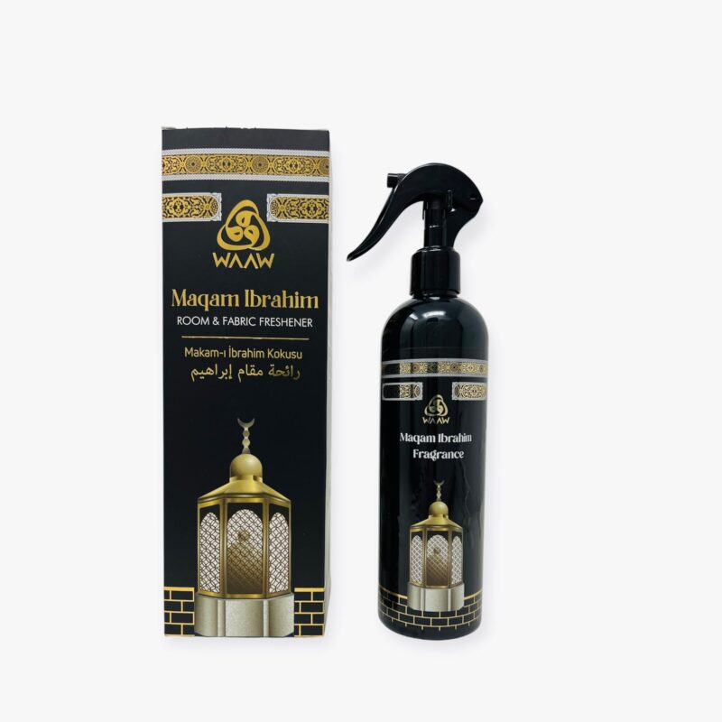 Islamic Air Freshener - Makam-ı İbrahim Room & Fabric Freshener 400ml – Alcohol-Free, Long-Lasting Fragrance