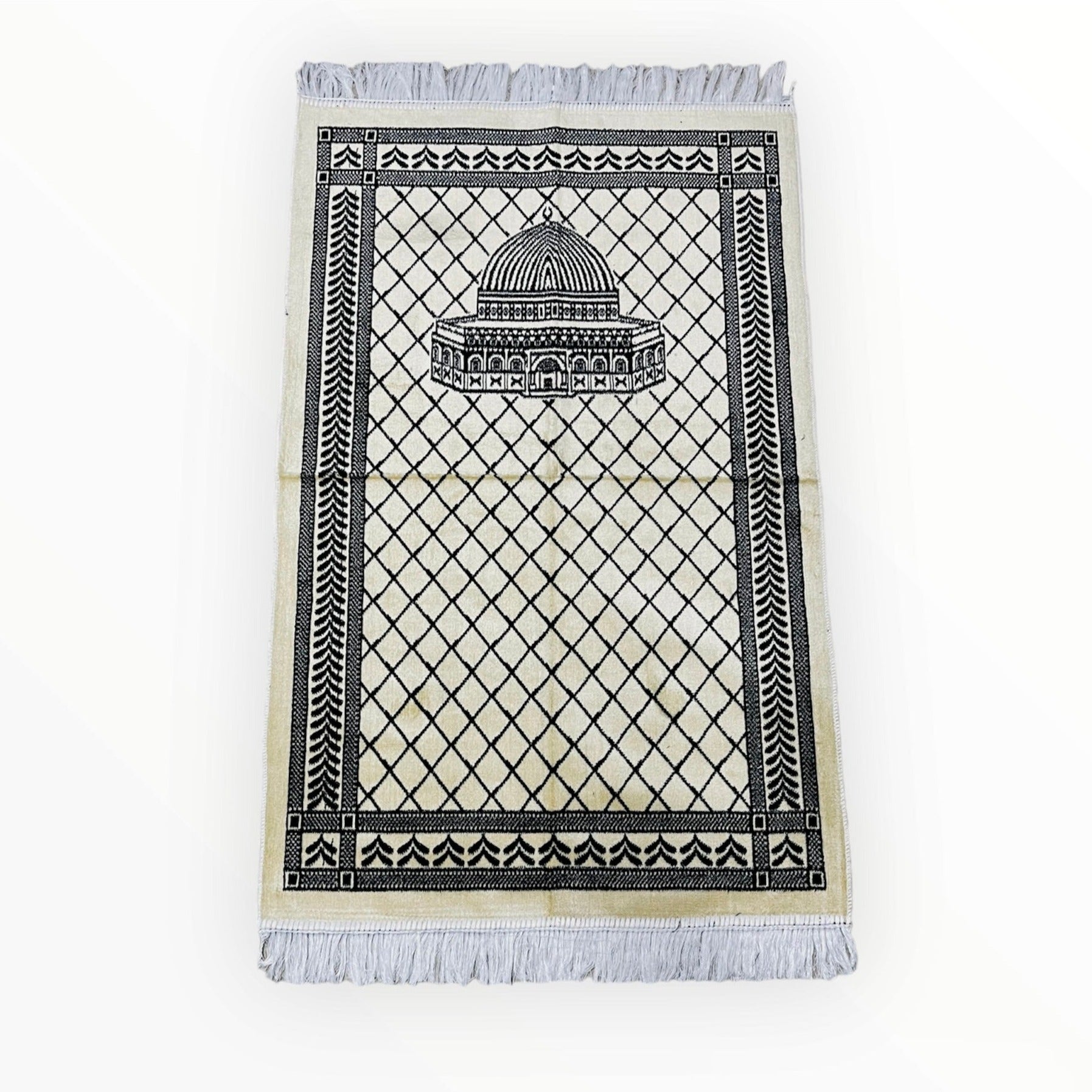Islamic Prayer Mat - Masjid Aqsa design chenille prayer mat Islamic Prayer Mat - Masjid Aqsa design chenille prayer mat