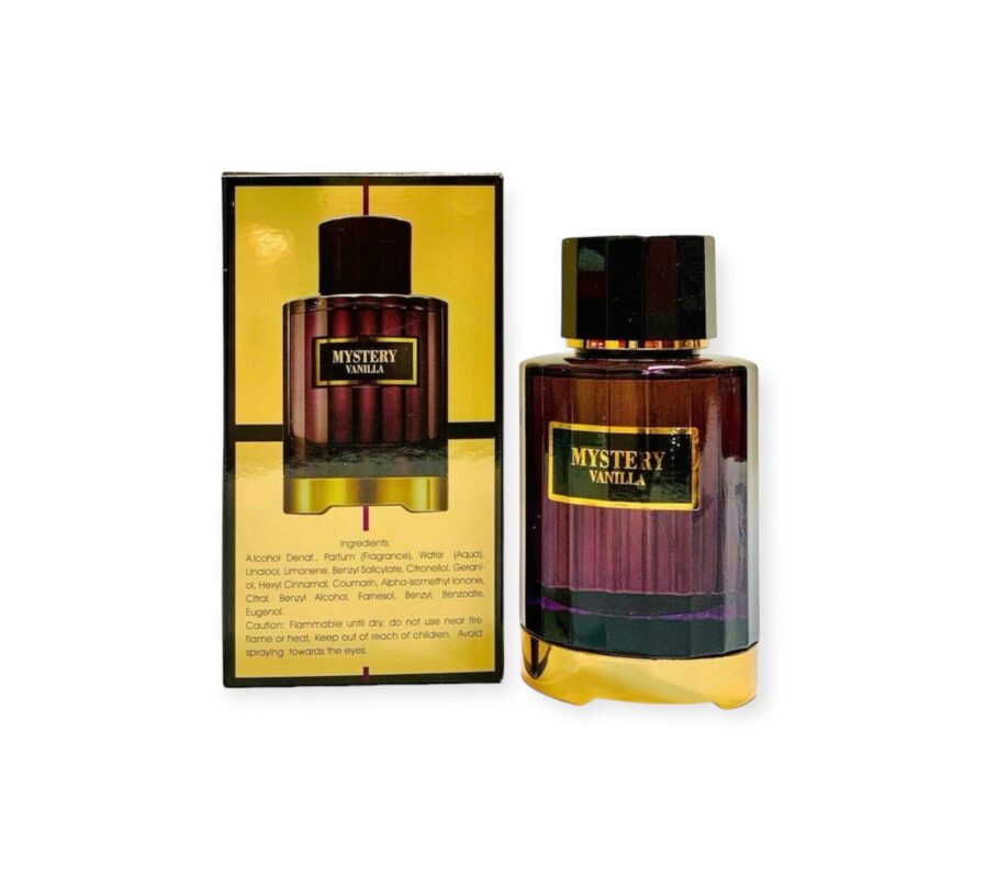 Arabian Perfume - Mystery Vanilla EDP – Ard Al Zaafaran – 100 ml – Unisex – Spicy Vanilla Gourmand
