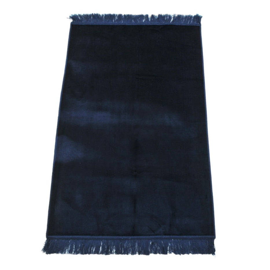 Islamic Prayer Mat - Plain prayer mat sajjadah jaynamaz salah prayer Navy Islamic Prayer Mat - Plain prayer mat sajjadah jaynamaz salah prayer Navy
