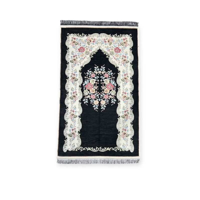 Islamic Prayer Mat - Chenille Jaynamaz salah prayer rug Turklish prayer mat Different Colour