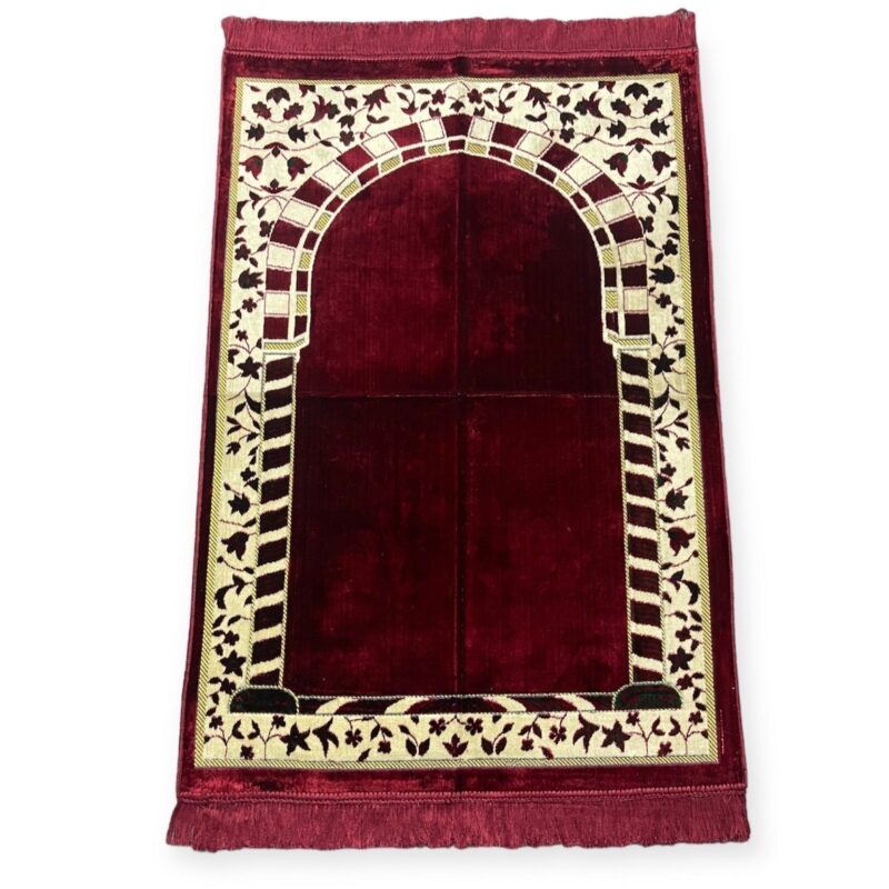 Islamic Prayer Mat - Big size prayer mat sajjadah jaynamaz salah prayer rug Turklish prayer mat 80x120cm