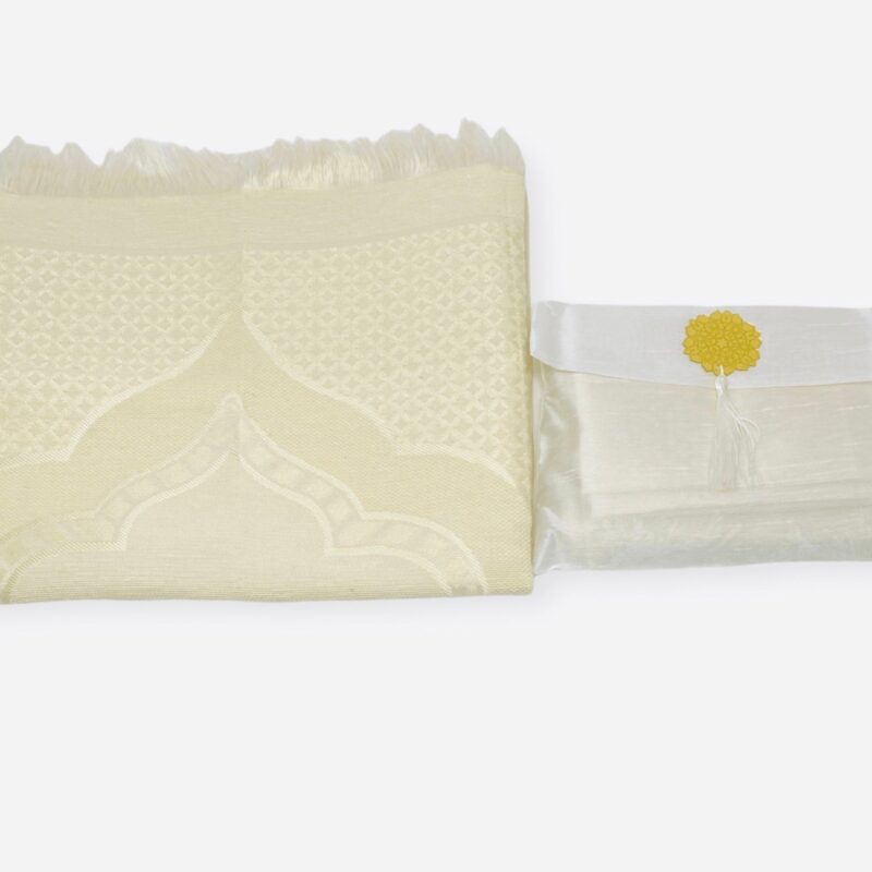 Islamic Prayer Mat - Gift Cover prayer mat sajjadah jaynamaz Turklish/Gold