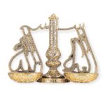 Scale Of Justice Words islamic Ornament Gold