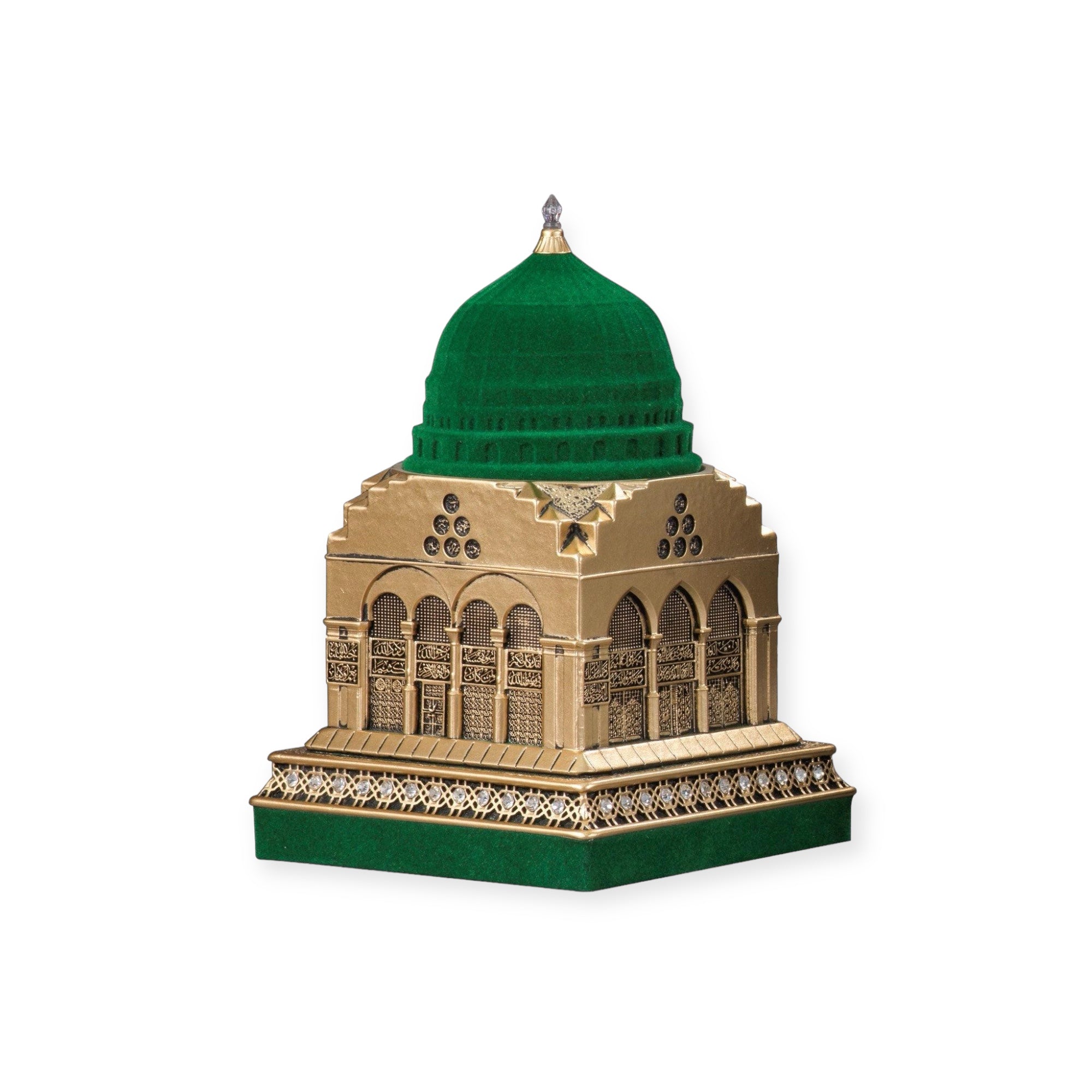 Islamic Ornament - Al Masjid an Nabawi Islamic Table Decor Gold/Silver/Pearl (Medium) Islamic Ornament - Al Masjid an Nabawi Islamic Table Decor Gold/Silver/Pearl (Medium)