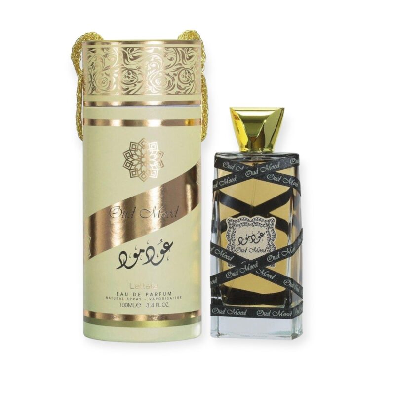 Arabian Perfume - Lattafa Oud Mood Perfume Spray – 100 ml Unisex Oriental Floral Amber Woody Scent