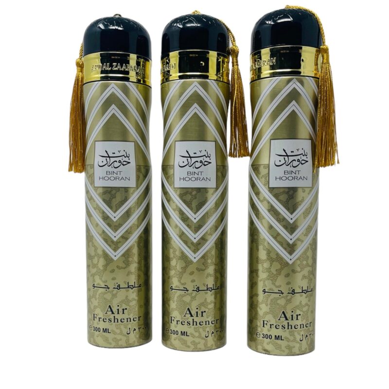 Islamic Air Freshener - BINT HOORAN AIR FRESHENER SPRAY 300ML BY ARD AL ZAAFARAN Pack of 3