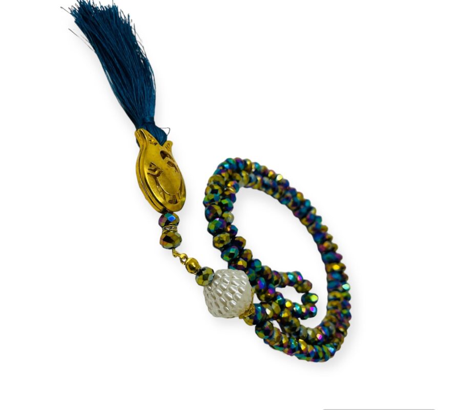 Tasbeeh Prayer Beads - Crystal Prayer Beads, Tasbih, Misbaha, Eid Islamic Gift, worry beads