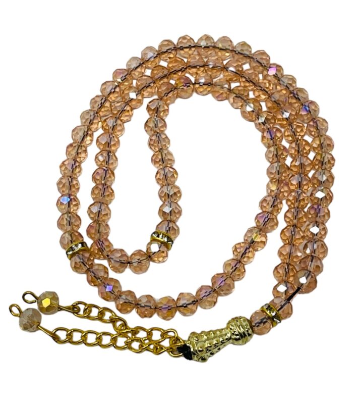 Tasbeeh Prayer Beads - Crystal Prayer Beads, Tasbih, Misbaha, Eid Islamic Gift, worry beads