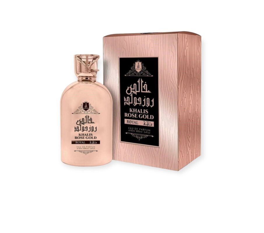 Arabian Perfume - Khalis Rose Gold Royal | Eau De Parfum 100ml | by Khalis UniSex