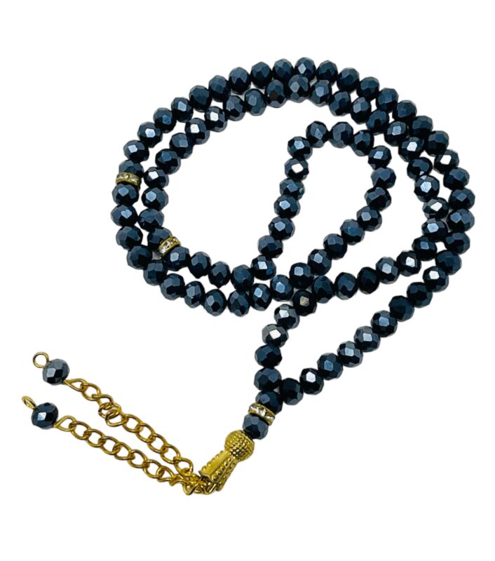 Tasbeeh Prayer Beads - Crystal Prayer Beads, Tasbih, Misbaha, Eid Islamic Gift, worry beads