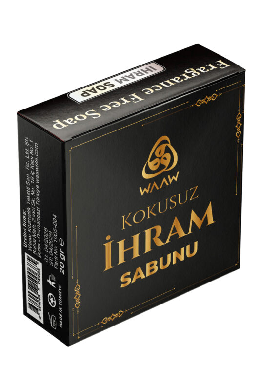 Hajj & Umrah Ihram Soap 20g – Essential Fragrance Free Soap