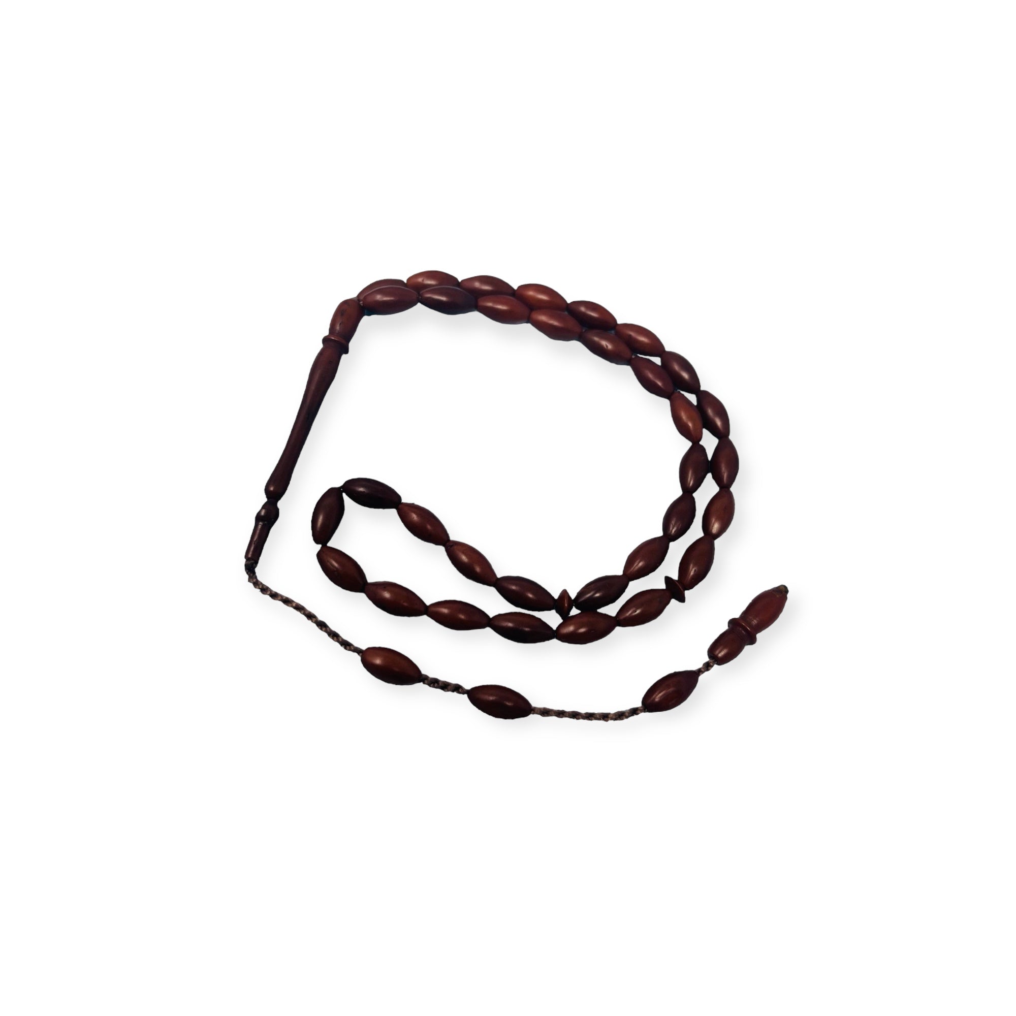 Tasbeeh Prayer Beads - Real KuKa Wood 33 islamic prayer beads Tasbeeh Prayer Beads - Real KuKa Wood 33 islamic prayer beads