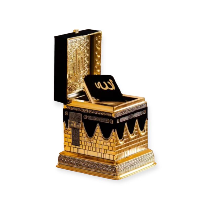 Table Decor Kaba Replica with Quran