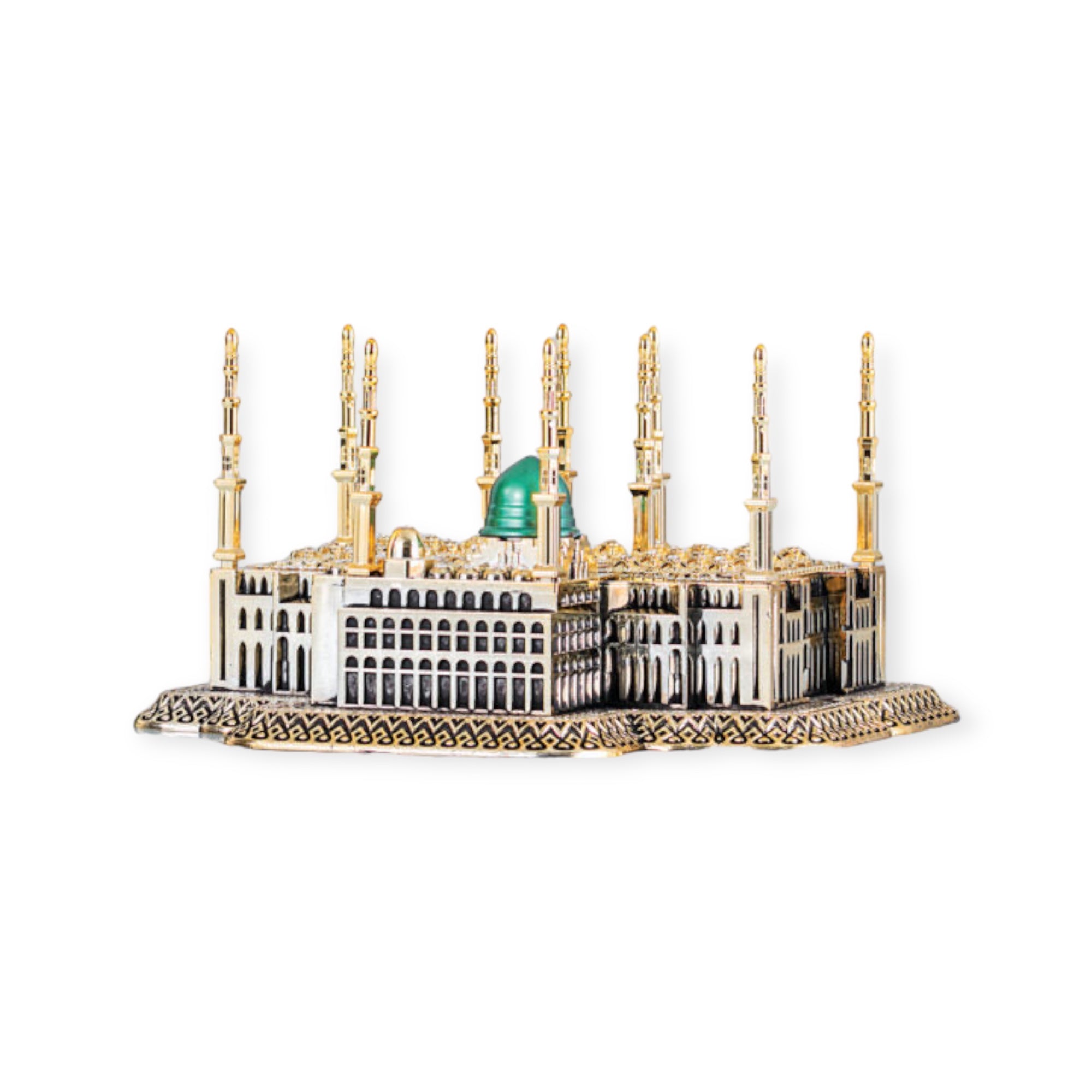 Islamic Ornament - Masjid-E- Nabvi Ornament Gold Islamic Ornament - Masjid-E- Nabvi Ornament Gold