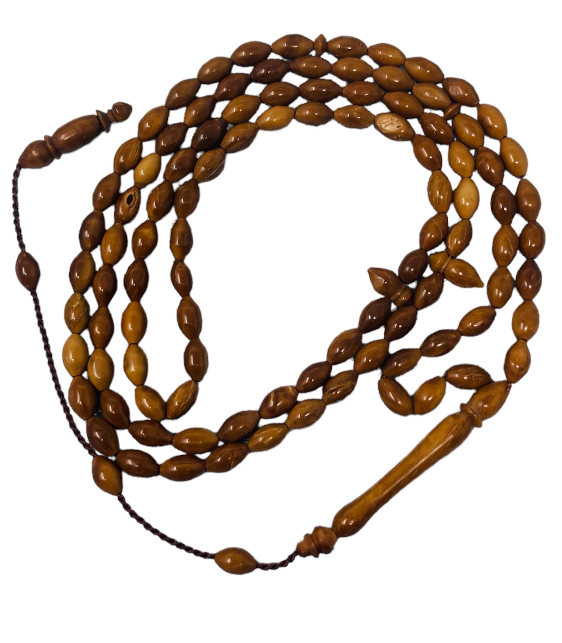 Tasbeeh Prayer Beads - Real KuKa Wood 99 islamic prayer beads Tasbeeh Prayer Beads - Real KuKa Wood 99 islamic prayer beads