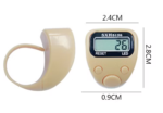 Tasbeeh Prayer Beads - Electronic Ring Tally Counter – Digital Tasbih Prayer Beads (SXH5136)