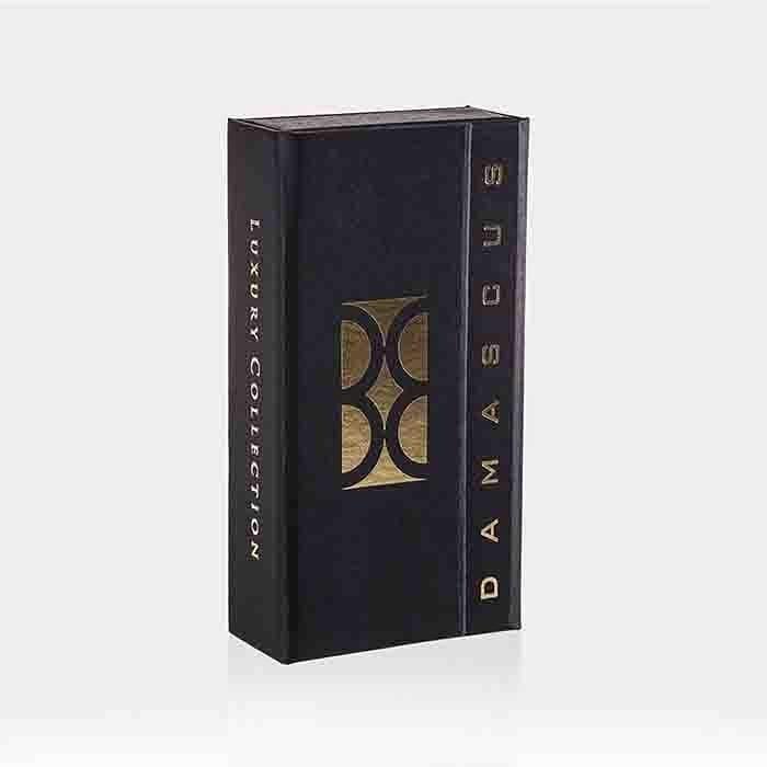Arabian Perfume - Damascus Luxury Series – 12 ml Pure Essence in Crystal Flat Design