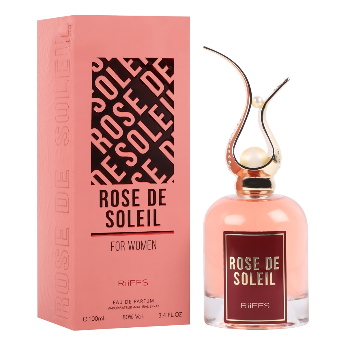 Arabian Perfume - Rose De Soleil Eau De Parfum 100ml – Riiffs Floral-Fruity Gourmand Arabian Perfume - Rose De Soleil Eau De Parfum 100ml – Riiffs Floral-Fruity Gourmand