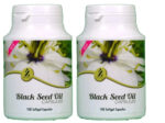 2 Pack Halal Zam Zam Black Seed Oil 200 Capsules Natural Health Benefits