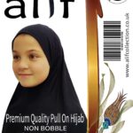 Hijab and Scarf - Medium Size Hijab – Premium Pull-On Design for Girls