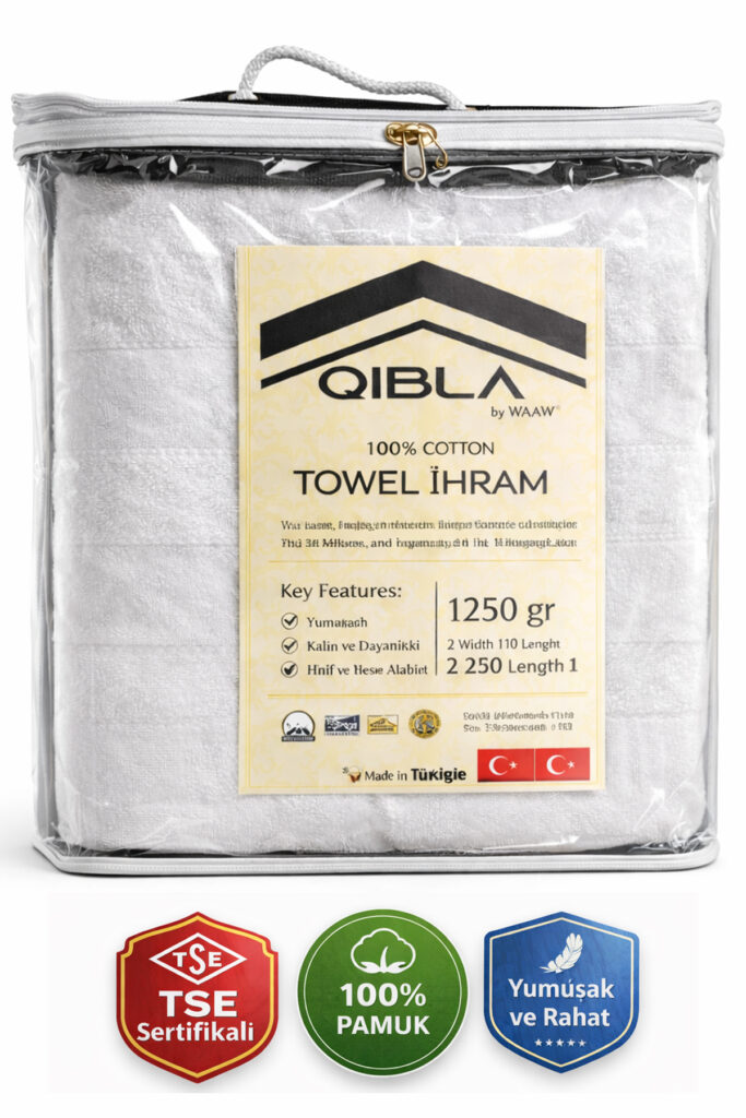 İhram takımı 1250 gr 2 parça hac ve umre ihramı