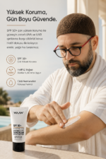 Kokusuz Gunes Kremi Spf 50 50ml Hac Ve Ihrama Uygun
